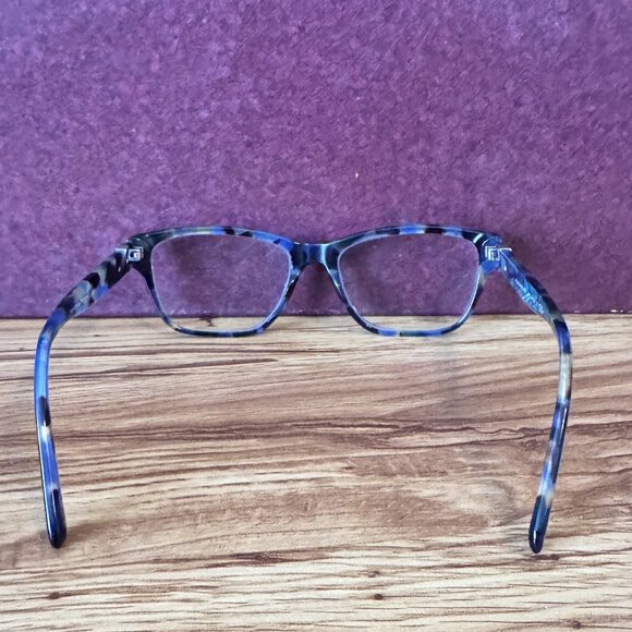 COACH Blue Tortoise Eyeglass Frames w/ Case | HC6154 5613 - Picture 8 of 10